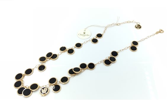 Halskette Chantecler Dame Paillettes in Rosègold 42612 - 42612